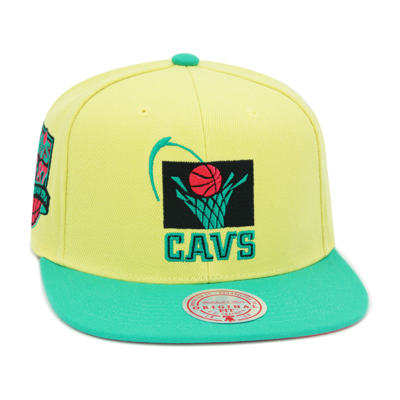 Cleveland Cavaliers Pop Mitchell & Ness Snapback Hat