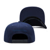 Dallas Cowboys Navy Mitchell & Ness Fat Stripe Snapback Hat