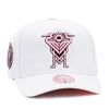 Inter Miami CF White Mitchell & Ness Palm Tree Pro Snapback Hat
