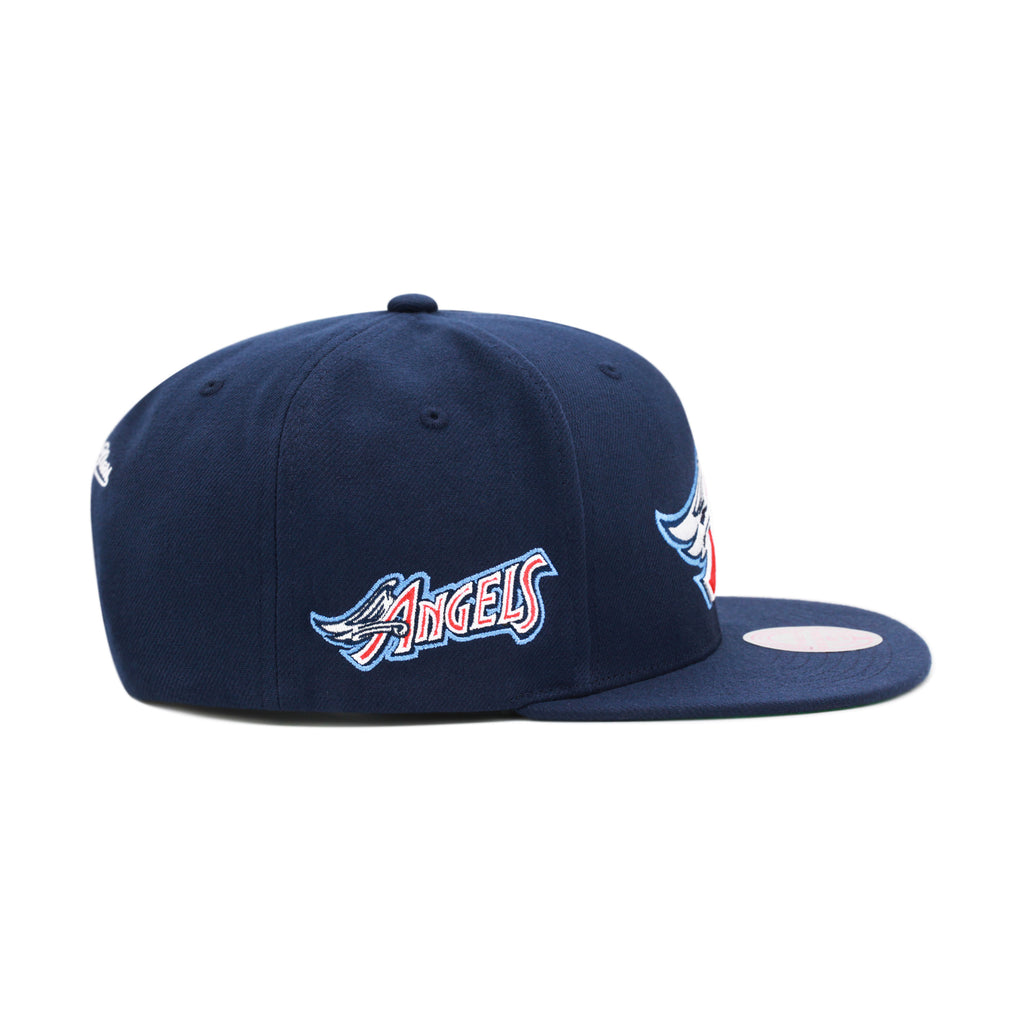 Anaheim Angels Navy Mitchell & Ness MLB Evergreen Snapback Hat
