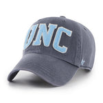 North Carolina Tar Heels UNC Vintage Navy 47 Brand Vintage Clean Up Dad Hat