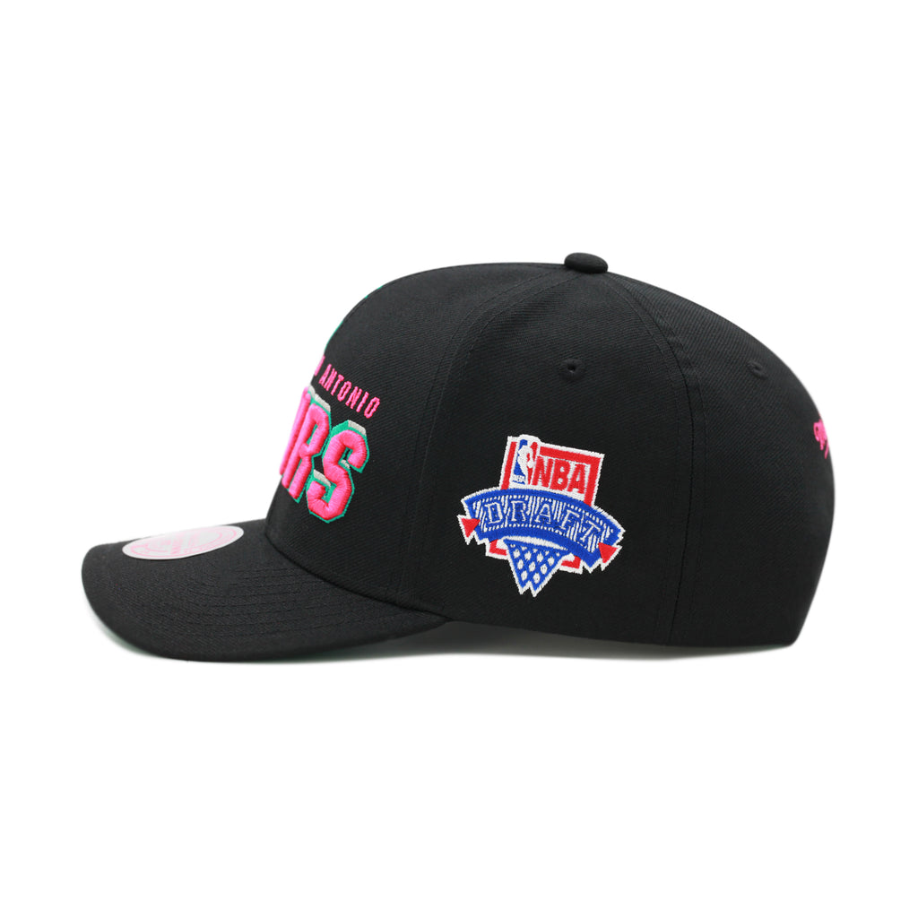 San Antonio Spurs Black Mitchell & Ness Best In Class Snapback Hat