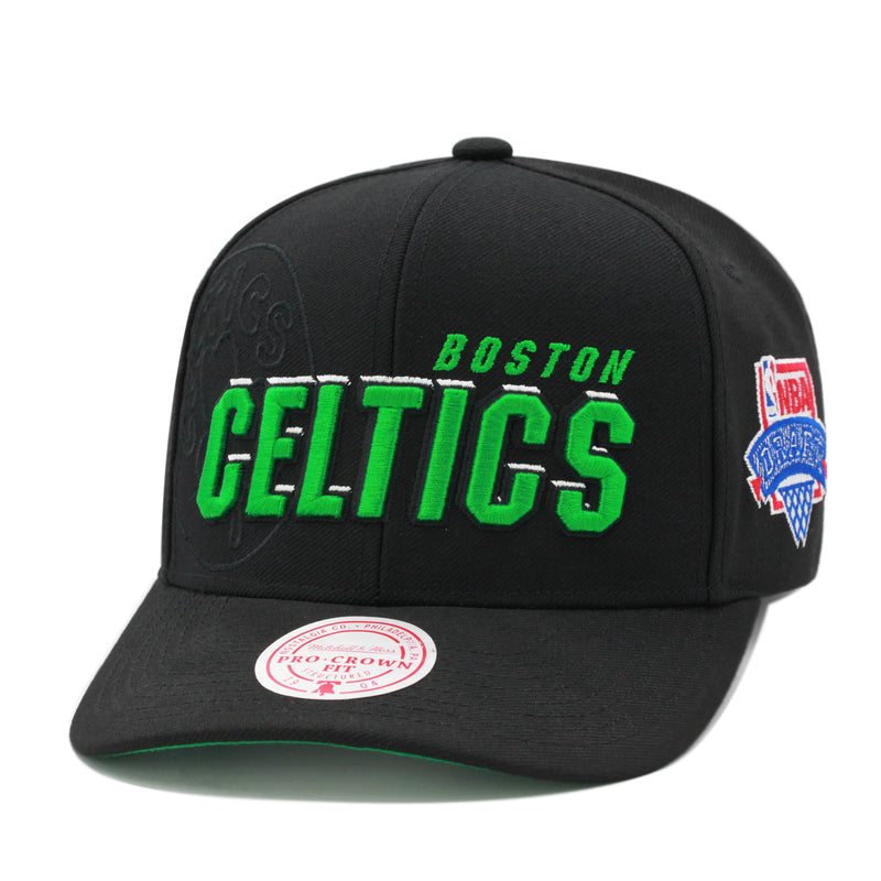 Boston Celtics Black Mitchell & Ness Best In Class Snapback Hat