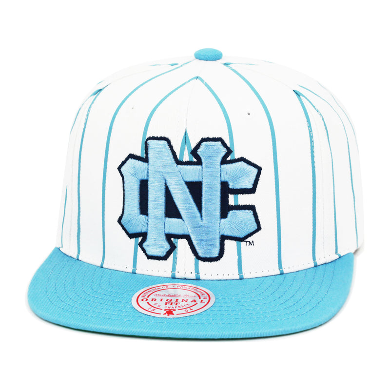 Vintage North Carolina Tar Heels NCAA Pinstripe Snapback Hat