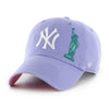 New York Yankees Lavender 47 Brand City Icon Clean Up Dad Hat