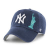 New York Yankees Navy 47 Brand City Icon Clean Up Dad Hat