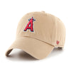 Los Angeles Angels Khaki 47 Brand Clean Up Dad Hat