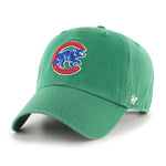 Chicago Cubs Kelly Green 47 Brand Clean Up Dad Hat
