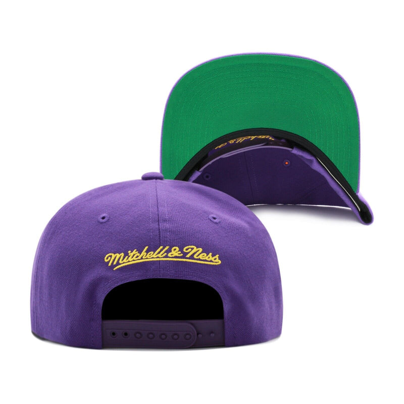 LSU Tigers NCAA Purple Mitchell & Ness Retro Sport Snapback Hat