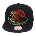 Mitchell & Ness Mexico Cropped Eagle Snapback Hat