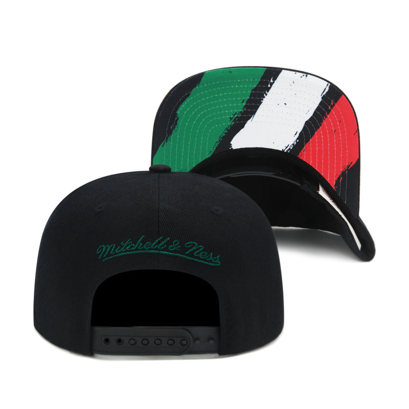 Mitchell & Ness Mexico Cropped Eagle Snapback Hat