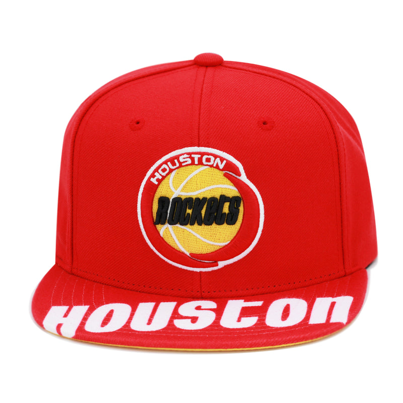 Houston Rockets Red Mitchell & Ness Swingman Pop Snapback Hat