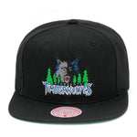 Minnesota Timberwolves Mitchell & Ness Core Basics Snapback Hat Black
