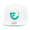 Vancouver Grizzlies Mitchell & Ness White Out TC Pop Snapback Hat White