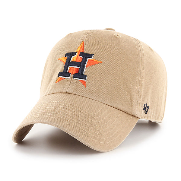 47 Brand Houston Astros Khaki Clean Up Cap - Khaki