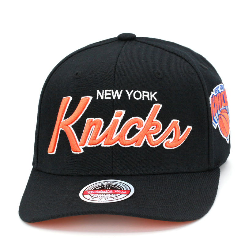 New York Knicks 2T-HEATHER STRAPBACK Hat Mitchell & Ness