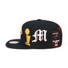 Miami Heat Black Mitchell & Ness My Towns Snapback Hat
