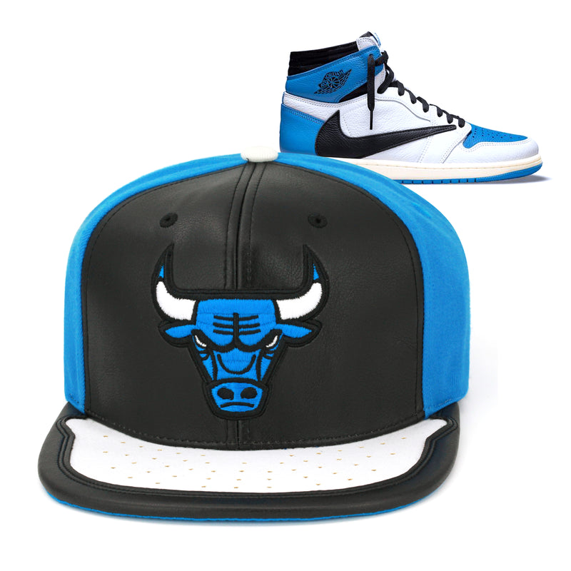 Mitchell & Ness NBA Black/Gold Chicago Bulls "The Finals"  snapback Hat Cap New