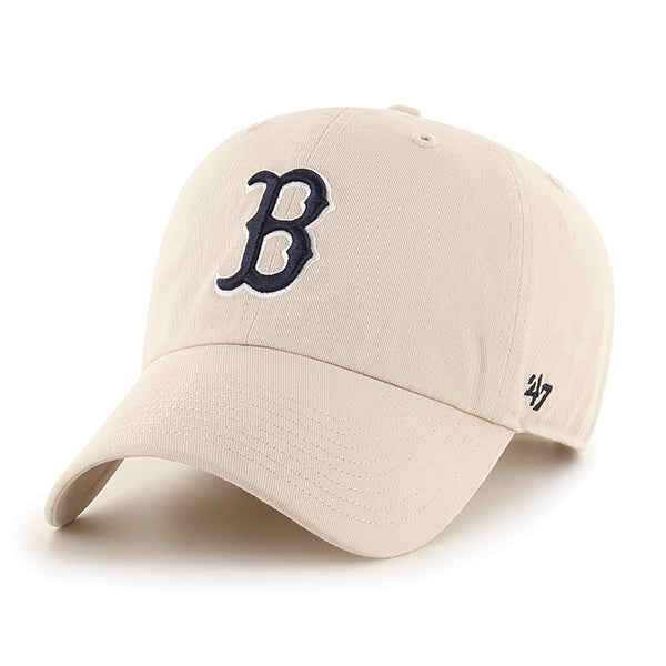 47 Boston Red Sox Clean Up Dad Hat Baseball Cap - Bone, Bone, Navy