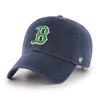 Boston Red Sox Navy St. Patty's 47 Brand Clean Up Dad Hat