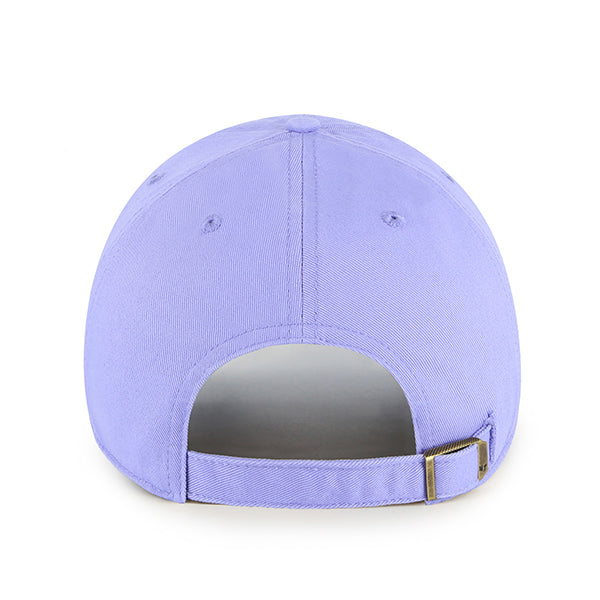 Mitchell & Ness Los Angeles Lakers Snapback Hat Adjustable Cap - Light  (Pastel) Purple/Black/Pink Bottom