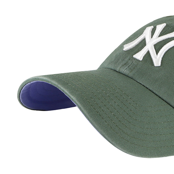 47 Brand New York Yankees Mlb Kelly 47 Franchise Cap in Green for