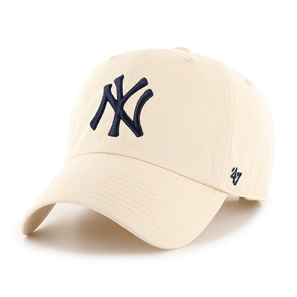 New York Yankees 47 Brand Navy Pink Clean Up Adjustable Hat