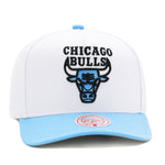 Chicago Bulls Mitchell & Ness NBA Sky High Pro Snapback White/Blue