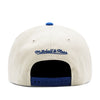 Chicago Cubs Off White Mitchell & Ness Precurved Snapback Hat