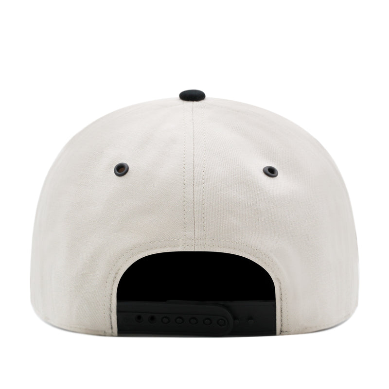 Los Angeles Dodgers Bone Black 47 Brand Lunar MVP Snapback Hat