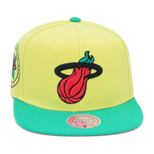 Miami Heat Ice Tea Lemonade Mitchell & Ness Snapback Hat