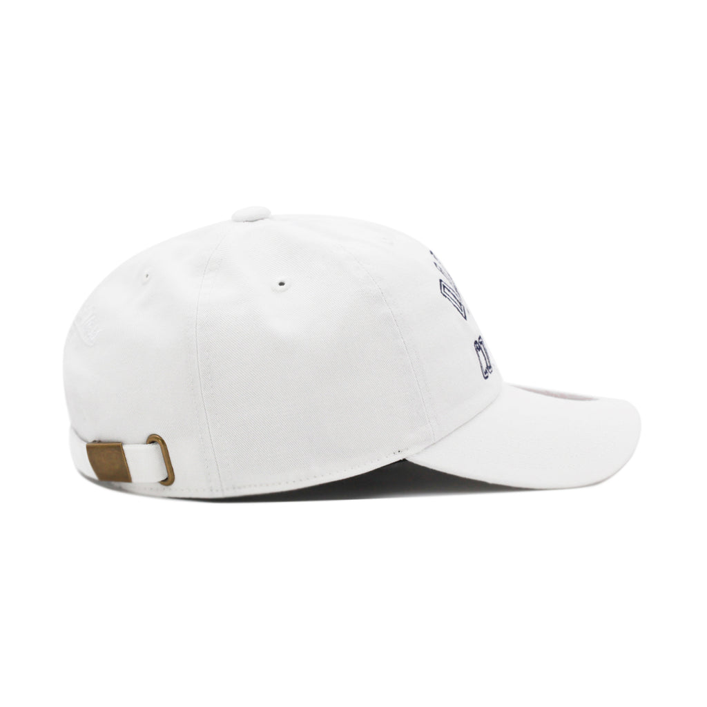 Dallas Cowboys White Mitchell & Ness Down To The Wire Dad Hat