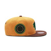 New York Knicks Wheat Brown Mitchell & Ness Beef and Broccoli Snapback Hat