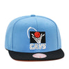 Cleveland Cavaliers Mitchell & Ness Hardwood Classics Blue NBA Core Basic Snapback Hat Blue/Black