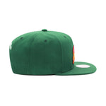 Mitchell & Ness Seattle Supersonics Green Hardwood Classics NBA Team Ground 2.0 Snapback Hat