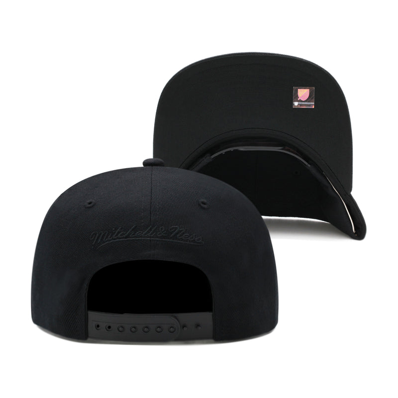 Inter Miami MLS Black Mitchell & Ness Snapback Hat