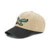 Philadelphia Eagles Khaki Charcoal 47 Brand Legacy Clean Up Dad Hat