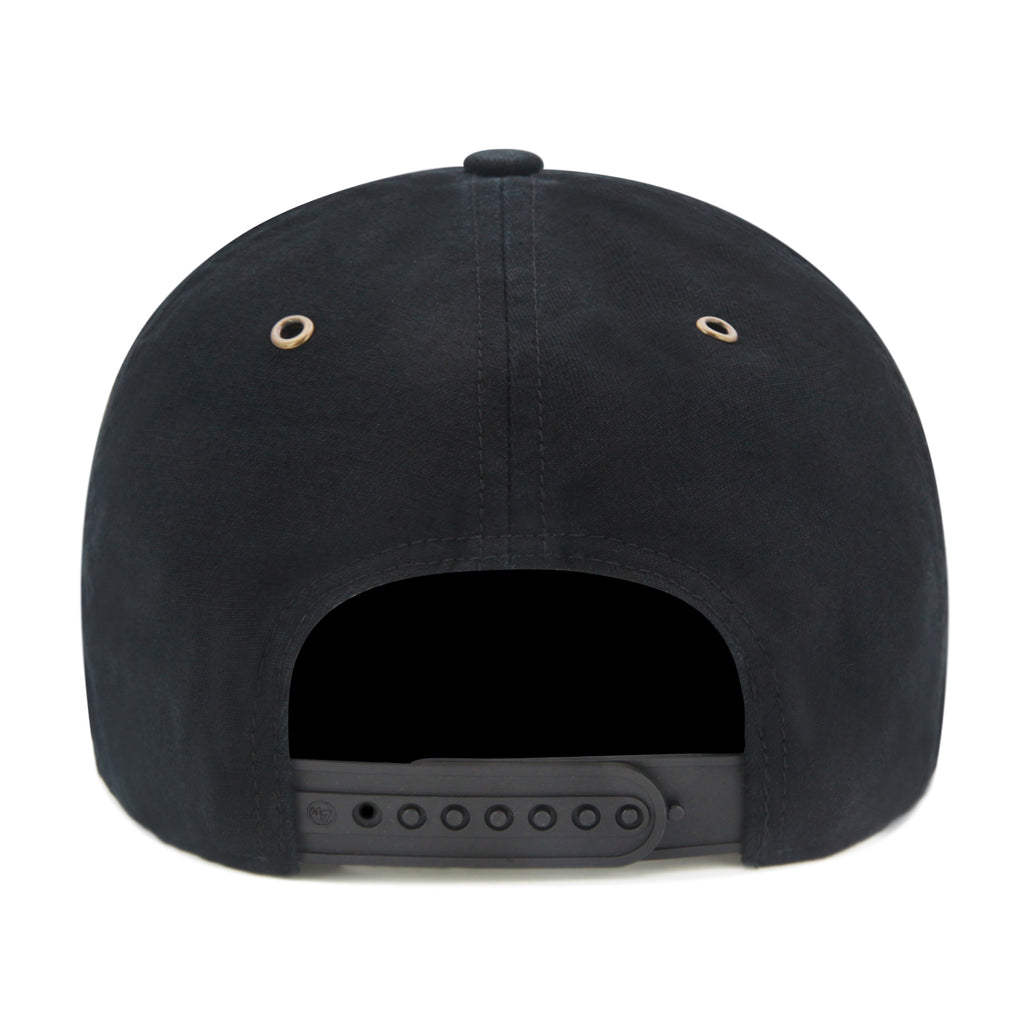 Arizona Diamondbacks Cooperstown Black 47 Brand Midfield Snapback Hat