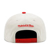 Philadelphia Phillies Off White Mitchell & Ness Precurved Snapback Hat