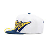 Golden State Warriors White Mitchell & Ness NBA Fast Times Snapback Hat