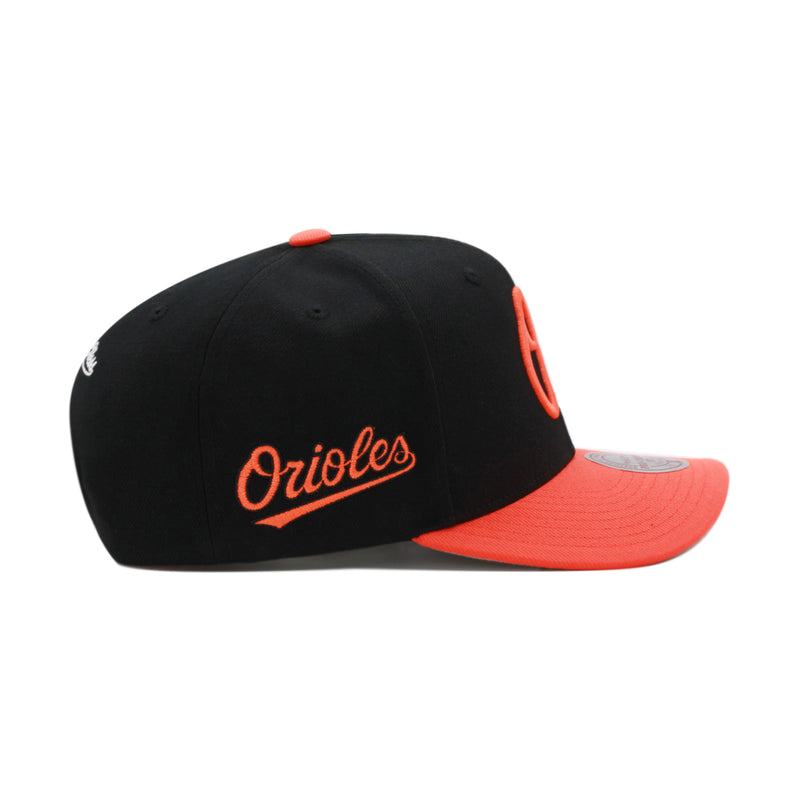 Baltimore Orioles Black Mitchell & Ness MLB Team Pro Snapback