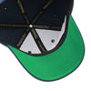 Michigan Wolverines Navy Mitchell & Ness Precurved Snapback Hat