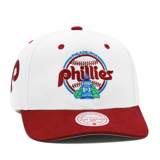 Philadelphia Phillies White Mitchell & Ness Flipped Pro Snapback Hat