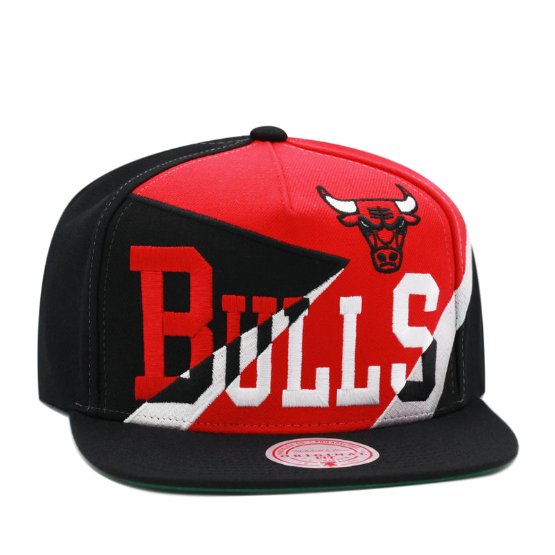 Chicago Bulls Mitchell & Ness NBA Multiply Snapback Hat Red/Black