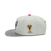 Chicago Bulls Cool Grey Cement Mitchell & Ness Snapback Hat