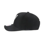 San Antonio Spurs Black Mitchell & Ness Team Ground Stretch Snapback Hat