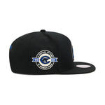 Chicago Cubs Black Mitchell & Ness Team Classic Snapback Hat