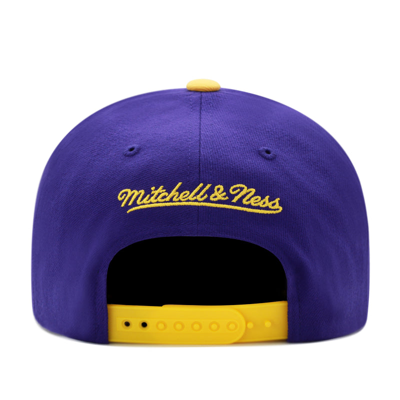 Denver Nuggets Purple Mitchell & Ness XL Pro Snapback Hat
