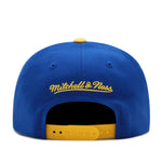 Denver Nuggets Royal Mitchell & Ness Vintage Precurved Snapback Hat