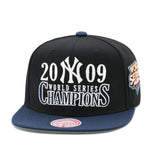 New York Yankees Black Mitchell & Ness Cooperstown World Series Champions Snapback